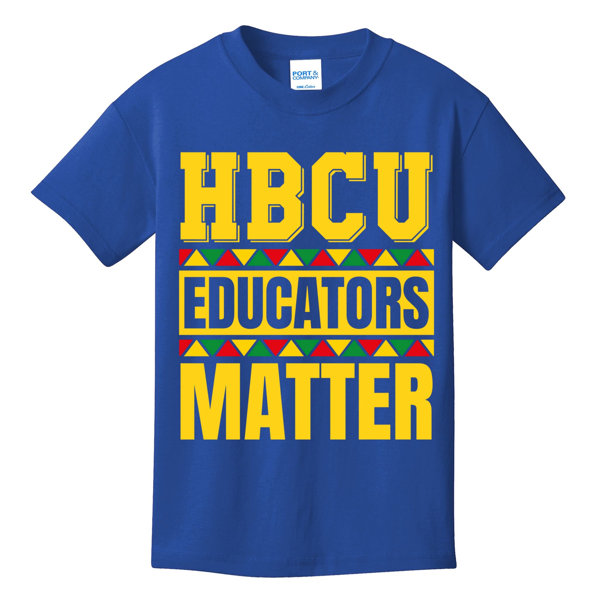 Hbcu Educators Matter Funny Hbcu Educator Black History Gift Kids T-Shirt