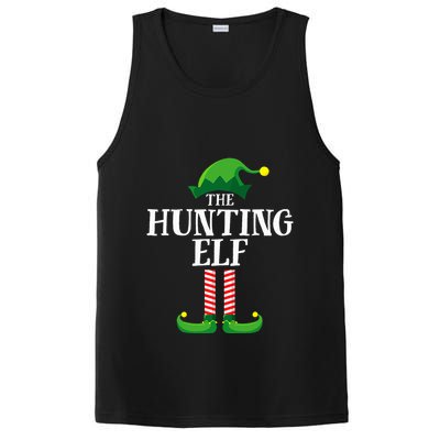 Hunting Elf Matching Family Group Christmas Party Pyjamas PosiCharge Competitor Tank
