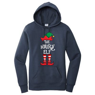 Hairy Elf Matching Family Christmas Gift Women's Pullover Hoodie