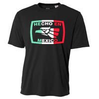 Hecho En Mexico Eagle Mexican Independence Day Cooling Performance Crew T-Shirt