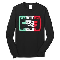 Hecho En Mexico Eagle Mexican Independence Day Long Sleeve Shirt