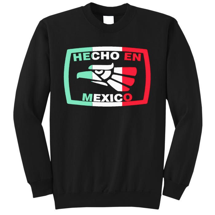 Hecho En Mexico Eagle Mexican Independence Day Sweatshirt