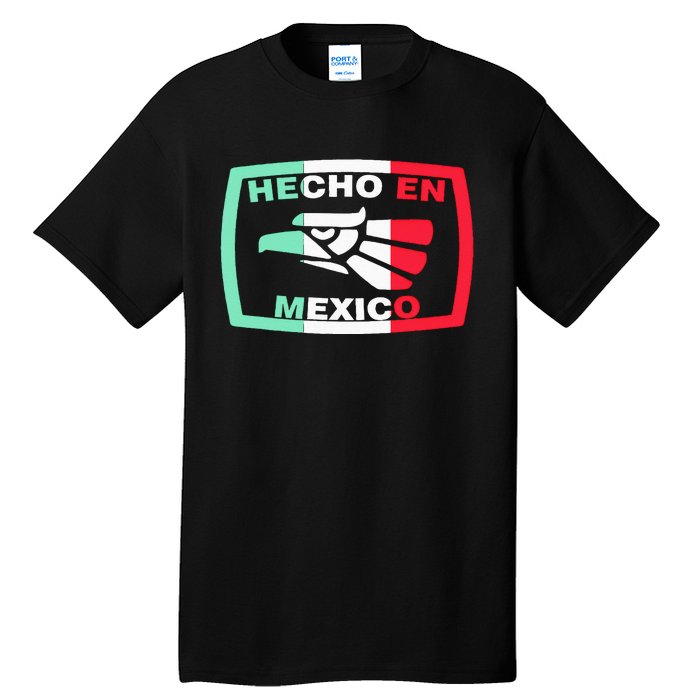 Hecho En Mexico Eagle Mexican Independence Day Tall T-Shirt