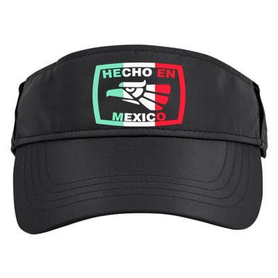 Hecho En Mexico Eagle Mexican Independence Day Adult Drive Performance Visor