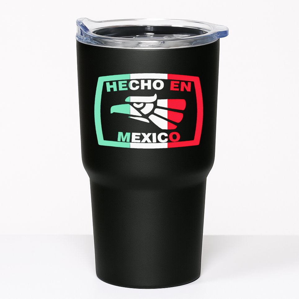 Hecho En Mexico Eagle Mexican Independence Day Tumbler