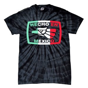 Hecho En Mexico Eagle Mexican Independence Day Tie-Dye T-Shirt