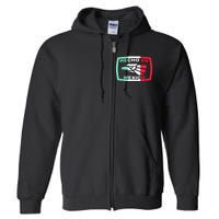 Hecho En Mexico Eagle Mexican Independence Day Full Zip Hoodie