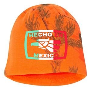 Hecho En Mexico Eagle Mexican Independence Day Kati - Camo Knit Beanie