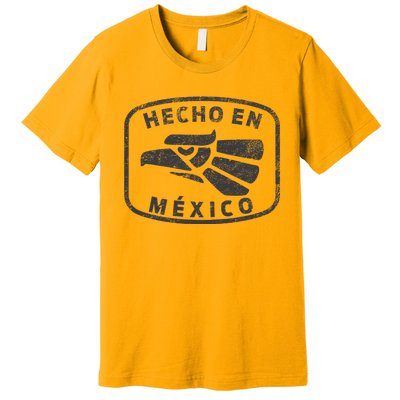 Hecho En Mexico Made In Mexico Vintage Fun Premium T-Shirt