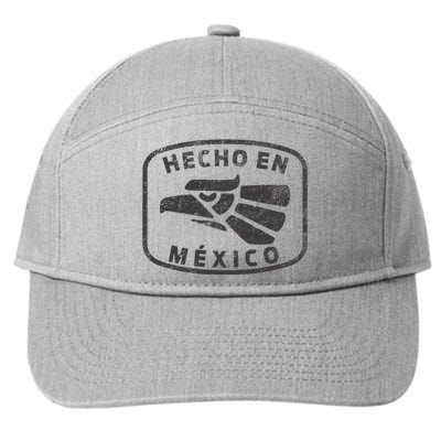 Hecho En Mexico Made In Mexico Vintage Fun 7-Panel Snapback Hat