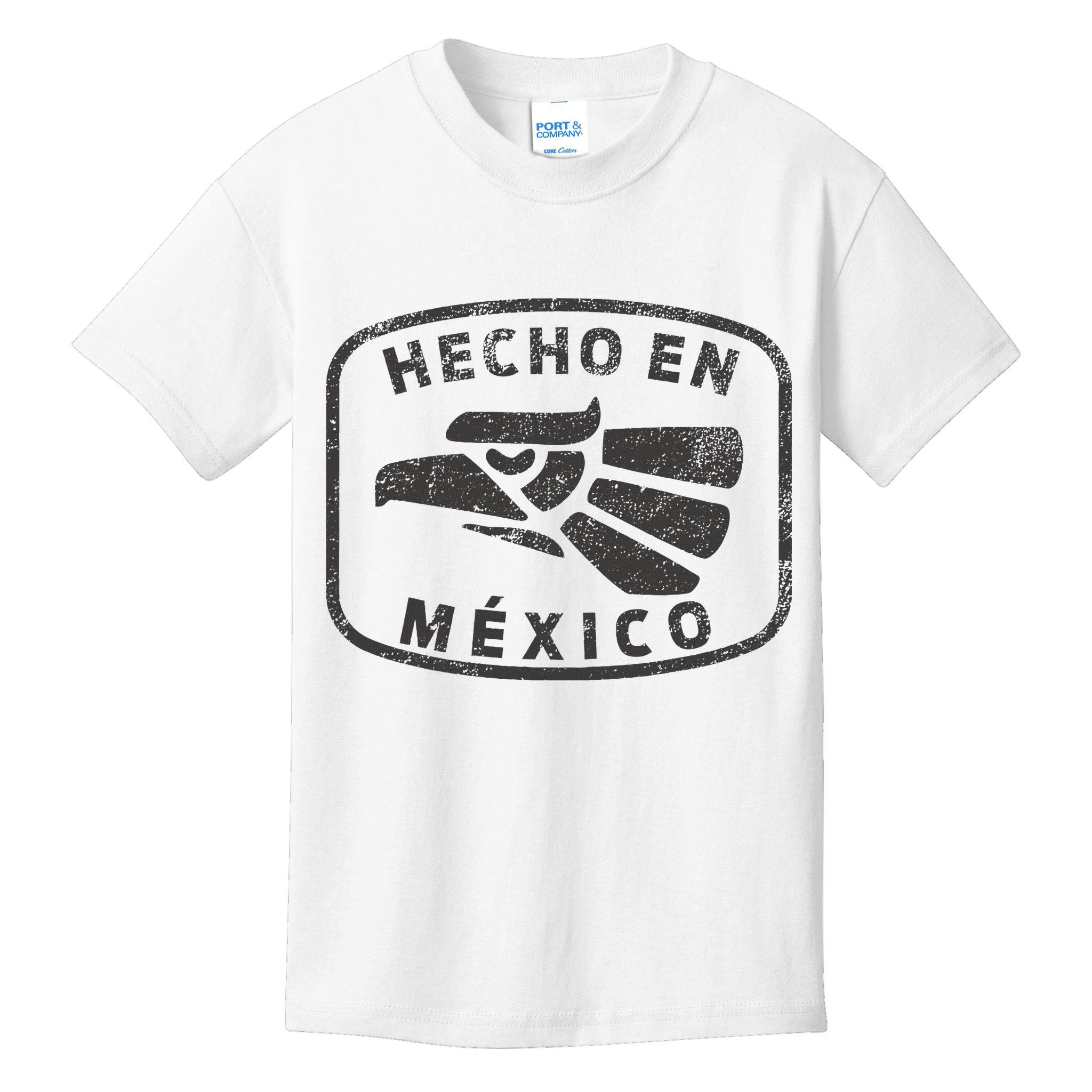 Hecho En Mexico Made In Mexico Vintage Fun Kids T-Shirt