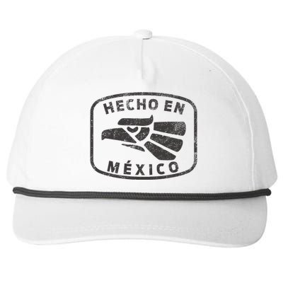 Hecho En Mexico Made In Mexico Vintage Fun Snapback Five-Panel Rope Hat