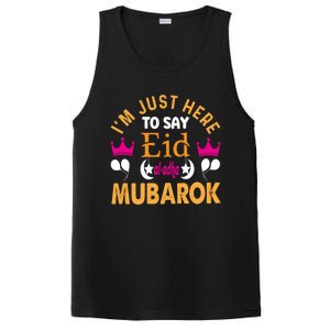 Happy Eid Mubarak For Muslim Eid Al Fitr Islamic Gift PosiCharge Competitor Tank