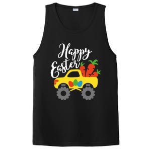 Happy Easter Monster Truck Carrots Cool Gift PosiCharge Competitor Tank