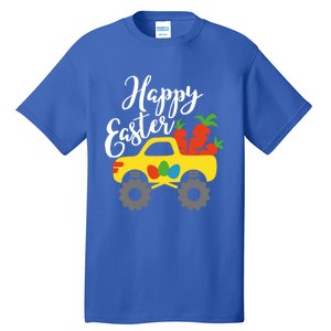 Happy Easter Monster Truck Carrots Cool Gift Tall T-Shirt