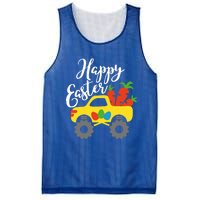 Happy Easter Monster Truck Carrots Cool Gift Mesh Reversible Basketball Jersey Tank