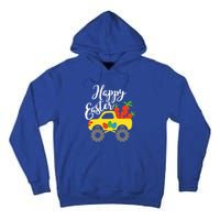 Happy Easter Monster Truck Carrots Cool Gift Tall Hoodie