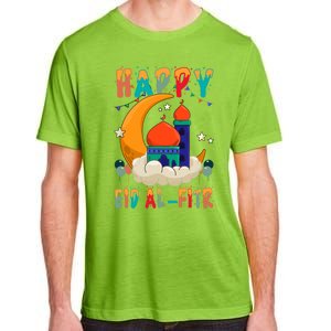 Happy Eid Mubarak For Muslim Eid Al Fitr Meaningful Gift Adult ChromaSoft Performance T-Shirt