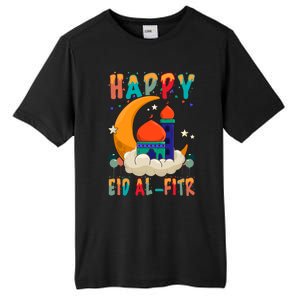 Happy Eid Mubarak For Muslim Eid Al Fitr Meaningful Gift Tall Fusion ChromaSoft Performance T-Shirt