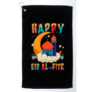 Happy Eid Mubarak For Muslim Eid Al Fitr Meaningful Gift Platinum Collection Golf Towel