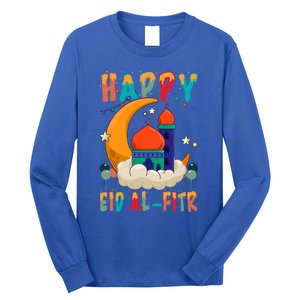 Happy Eid Mubarak For Muslim Eid Al Fitr Meaningful Gift Long Sleeve Shirt