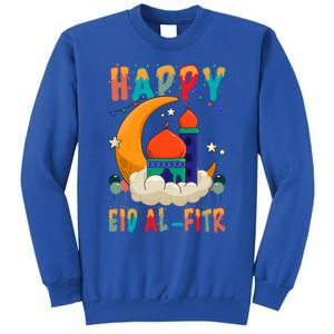 Happy Eid Mubarak For Muslim Eid Al Fitr Meaningful Gift Sweatshirt