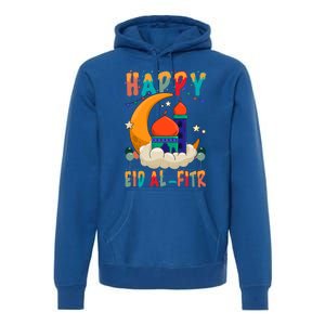 Happy Eid Mubarak For Muslim Eid Al Fitr Meaningful Gift Premium Hoodie