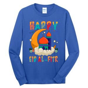 Happy Eid Mubarak For Muslim Eid Al Fitr Meaningful Gift Tall Long Sleeve T-Shirt