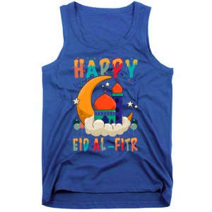 Happy Eid Mubarak For Muslim Eid Al Fitr Meaningful Gift Tank Top