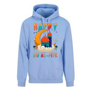 Happy Eid Mubarak For Muslim Eid Al Fitr Meaningful Gift Unisex Surf Hoodie