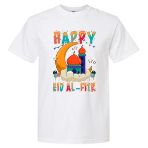 Happy Eid Mubarak For Muslim Eid Al Fitr Meaningful Gift Garment-Dyed Heavyweight T-Shirt