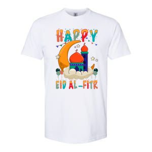 Happy Eid Mubarak For Muslim Eid Al Fitr Meaningful Gift Softstyle CVC T-Shirt