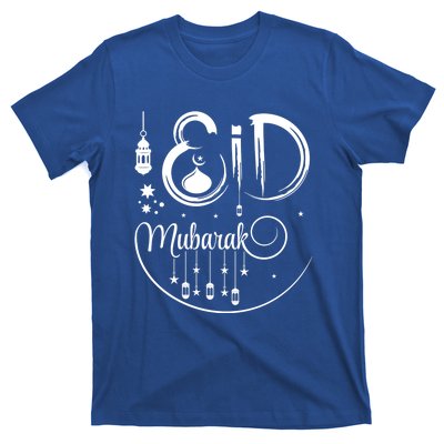 Happy Eid Mubarak Gift Eid Algiftfitr Eid Ramadan Islamic Gift T-Shirt