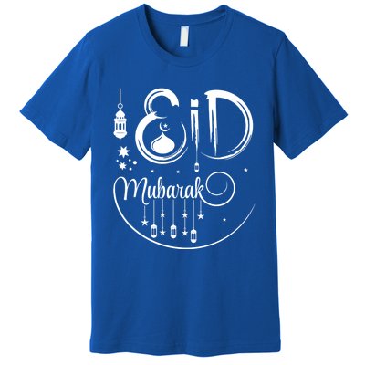 Happy Eid Mubarak Gift Eid Algiftfitr Eid Ramadan Islamic Gift Premium T-Shirt