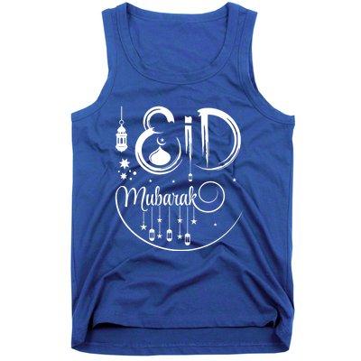 Happy Eid Mubarak Gift Eid Algiftfitr Eid Ramadan Islamic Gift Tank Top