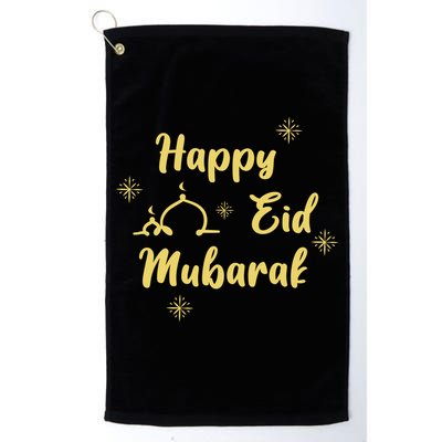 Happy Eid Mubarak Celebration Golf Towel