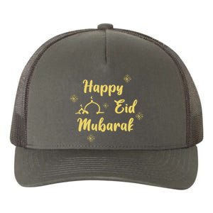 Happy Eid Mubarak Celebration Yupoong Adult 5-Panel Trucker Hat