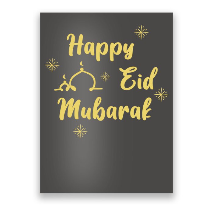 Happy Eid Mubarak Celebration Poster