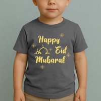 Happy Eid Mubarak Celebration Toddler T-Shirt