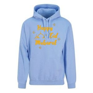 Happy Eid Mubarak Celebration Unisex Surf Hoodie