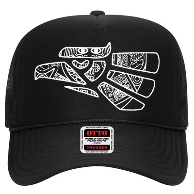 Hecho En Mexico Aztec Calendar Mexican Eagle Trucker Hat