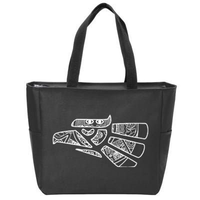 Hecho En Mexico Aztec Calendar Mexican Eagle Zip Tote Bag