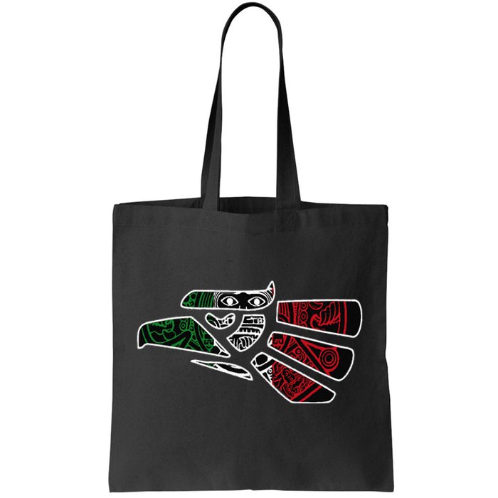 Hecho En Mexico Aztec Calendar Mexican Eagle Tote Bag