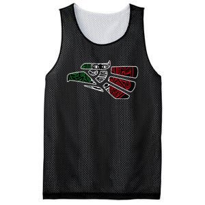 Hecho En Mexico Aztec Calendar Mexican Eagle Mesh Reversible Basketball Jersey Tank