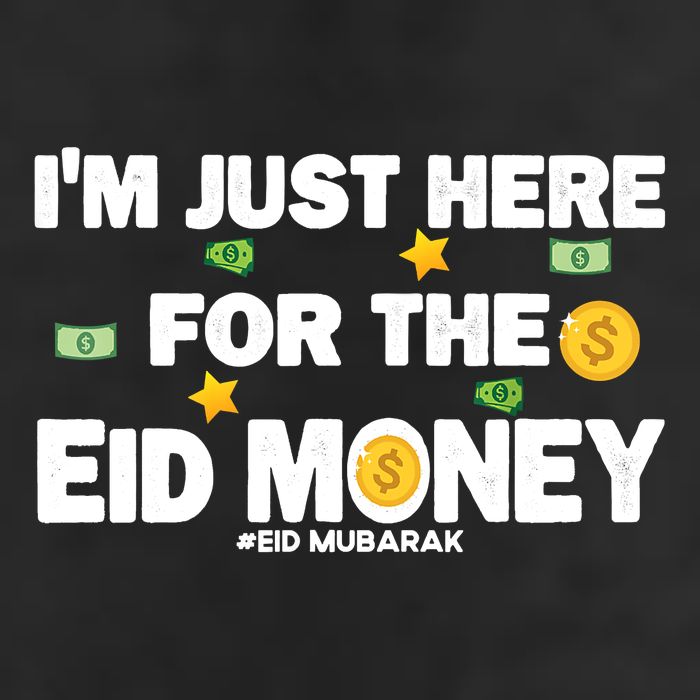 Happy Eid Mubarak Funny Eid Al Fitr I'm Here For Money Adult Drive Performance Visor