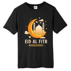 Happy Eid Mubarak For Muslim Eid Al Fitr Tall Fusion ChromaSoft Performance T-Shirt