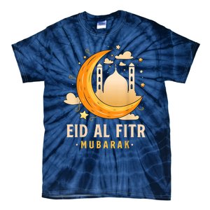 Happy Eid Mubarak For Muslim Eid Al Fitr Tie-Dye T-Shirt