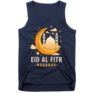 Happy Eid Mubarak For Muslim Eid Al Fitr Tank Top