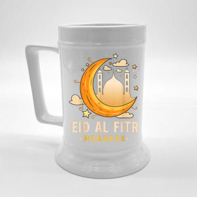 Happy Eid Mubarak For Muslim Eid Al Fitr Beer Stein