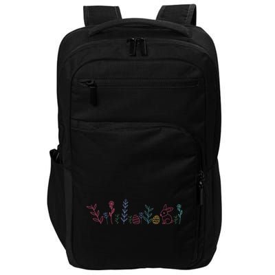 Happy Easter Minimalist Easter Sunday Impact Tech Backpack